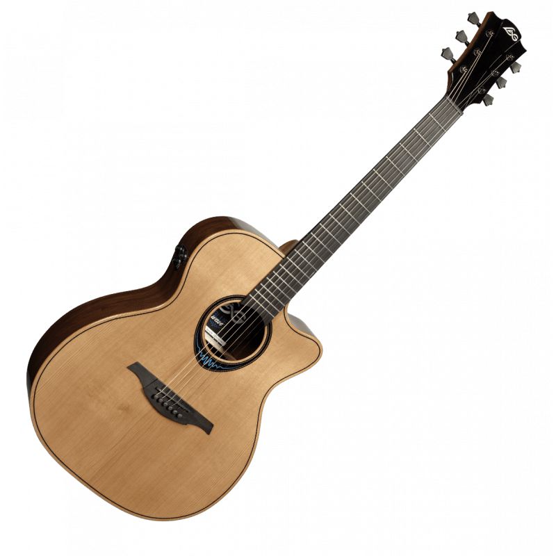 Lag Guitars TBW2ACE BlueWave 2 Auditorium Cutaway Acoustic-Electric