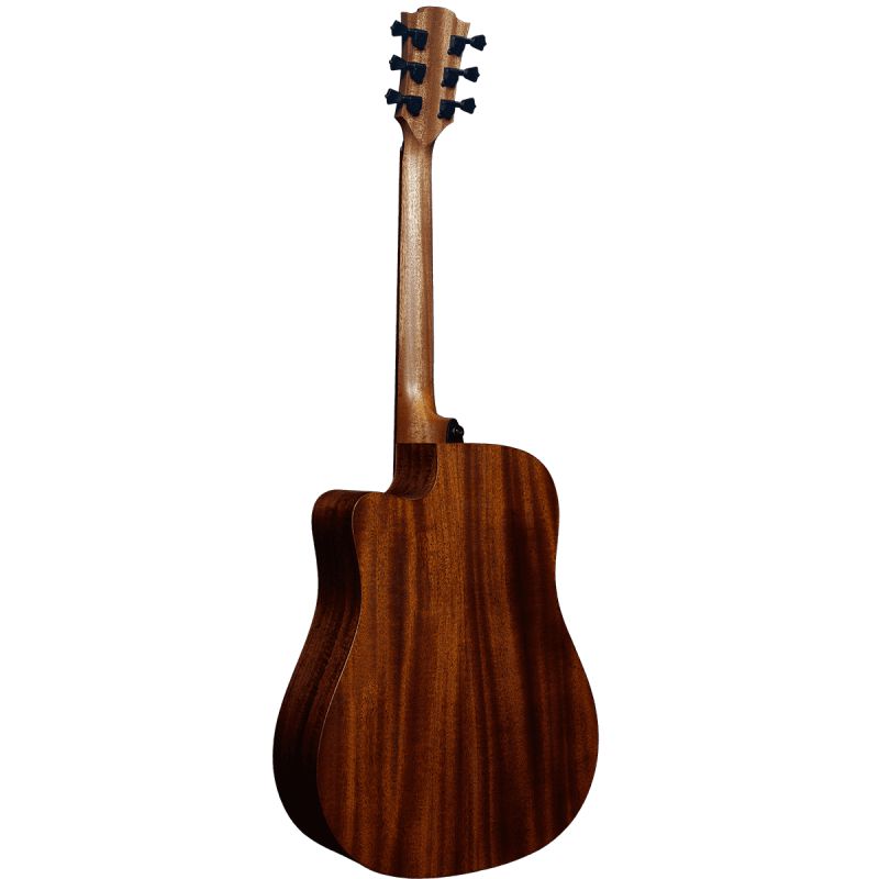 Lag Guitars THV10DCE-LB Hyvibe, cutaway, satin, softcase