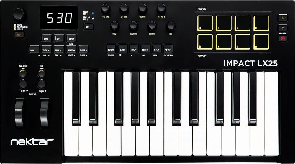 Nektar Impact LX25 mk3 - MIDI-Keyboard