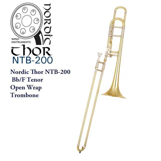 NORDIC Tenor Trombone NTB-200 med Bb/F ventil