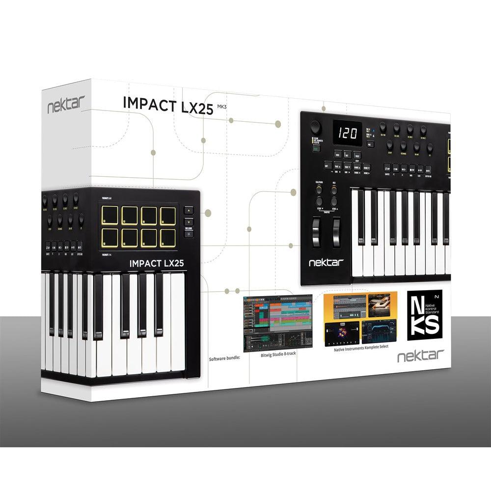 Nektar Impact LX25 mk3 - MIDI-Keyboard