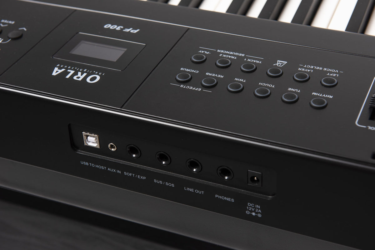 Orla PF300 BK – Digitalpiano med 88 vægtede tangenter