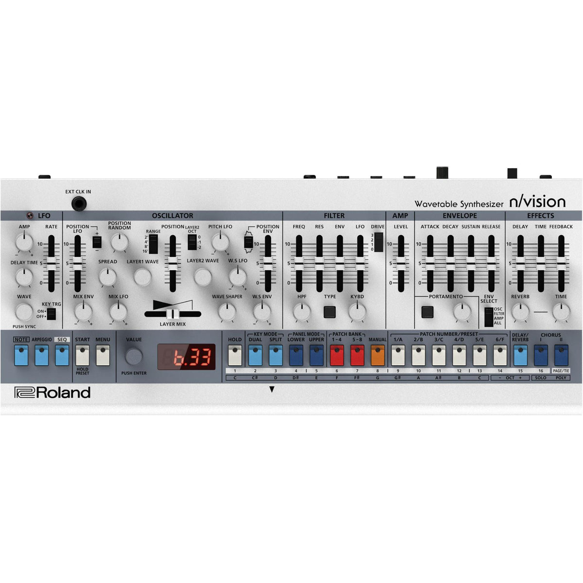 Roland n/VISION Wavetable Synthesizer