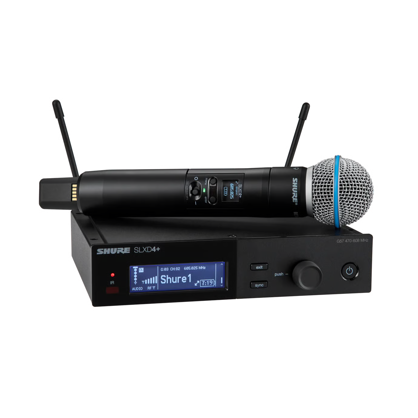 SLXD24+E/B58-G65 Handheld System, Beta58A (B-STOCK)