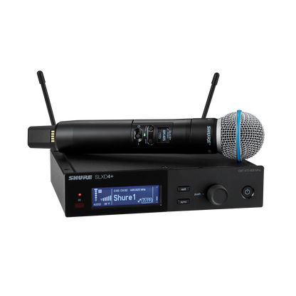 SLXD24+E/B58-G65 Handheld System, Beta58A (B-STOCK)