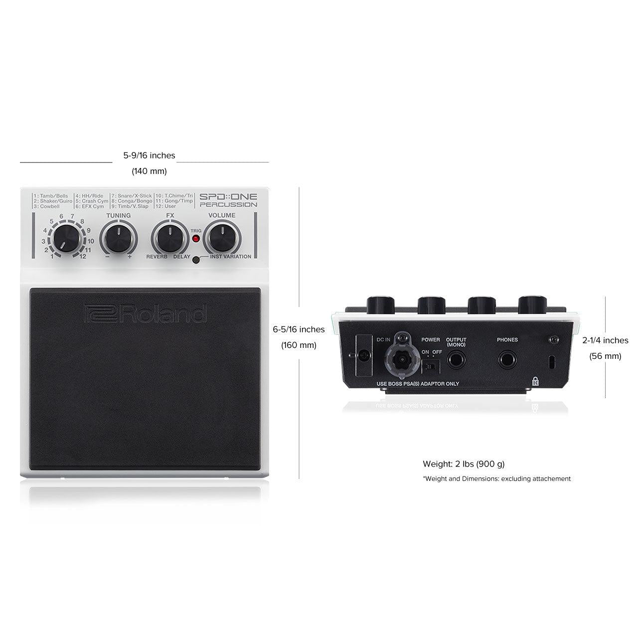 SPD::ONE PERCUSSION, Percussion Pad