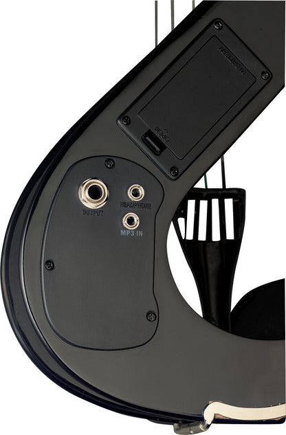 Stagg EVA 4/4 BK – Elektrisk 4/4 bratsch med tilbehør