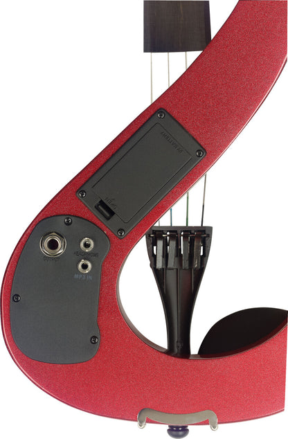 Stagg EVN 4/4 MRD – Elektrisk violin 4/4 sæt, Metallic Red