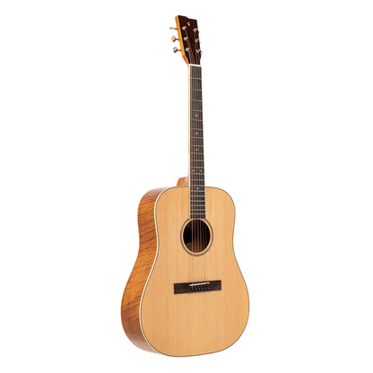 Stagg SA45 D-FM – Dreadnought western-guitar med gran og flamed mahogni