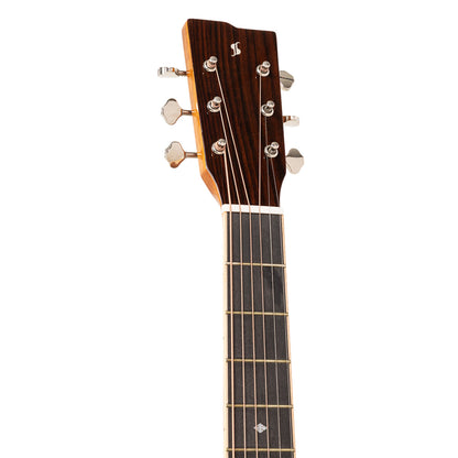 Stagg SA45 D-FM – Dreadnought western-guitar med gran og flamed mahogni