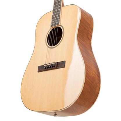 Stagg SA45 D-FM – Dreadnought western-guitar med gran og flamed mahogni