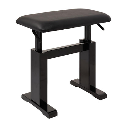 STAGG PBH 780 BKP SBK – Sort hydraulisk klaverbænk i højglans med vinylsæde