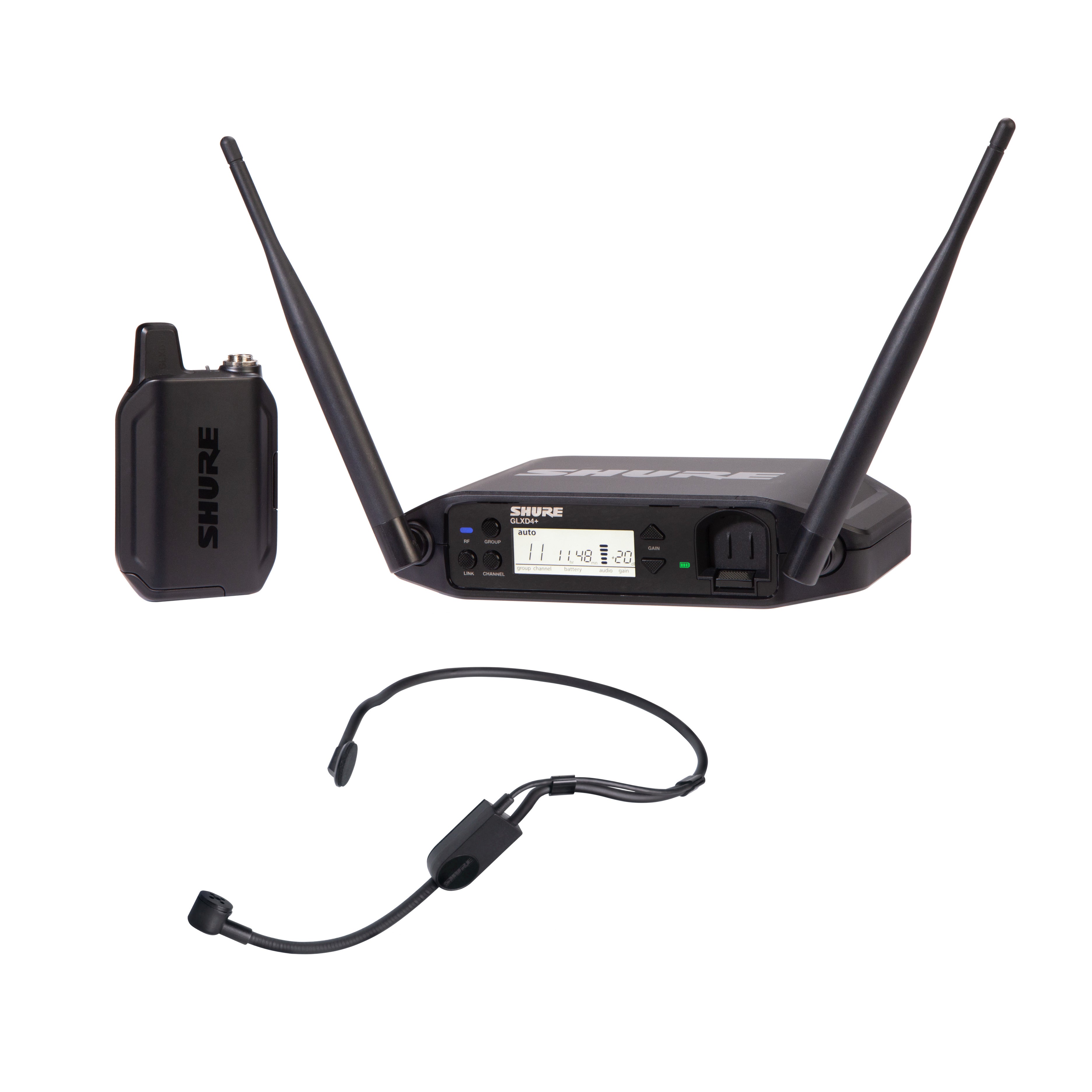 Shure GLXD14+E/SM31-Z4 Trådløs headset mikrofon - Musikhuset Cph Borg Sound  