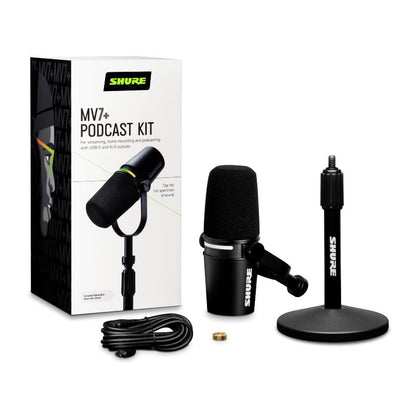 Shure MV7+ Podcast Kit