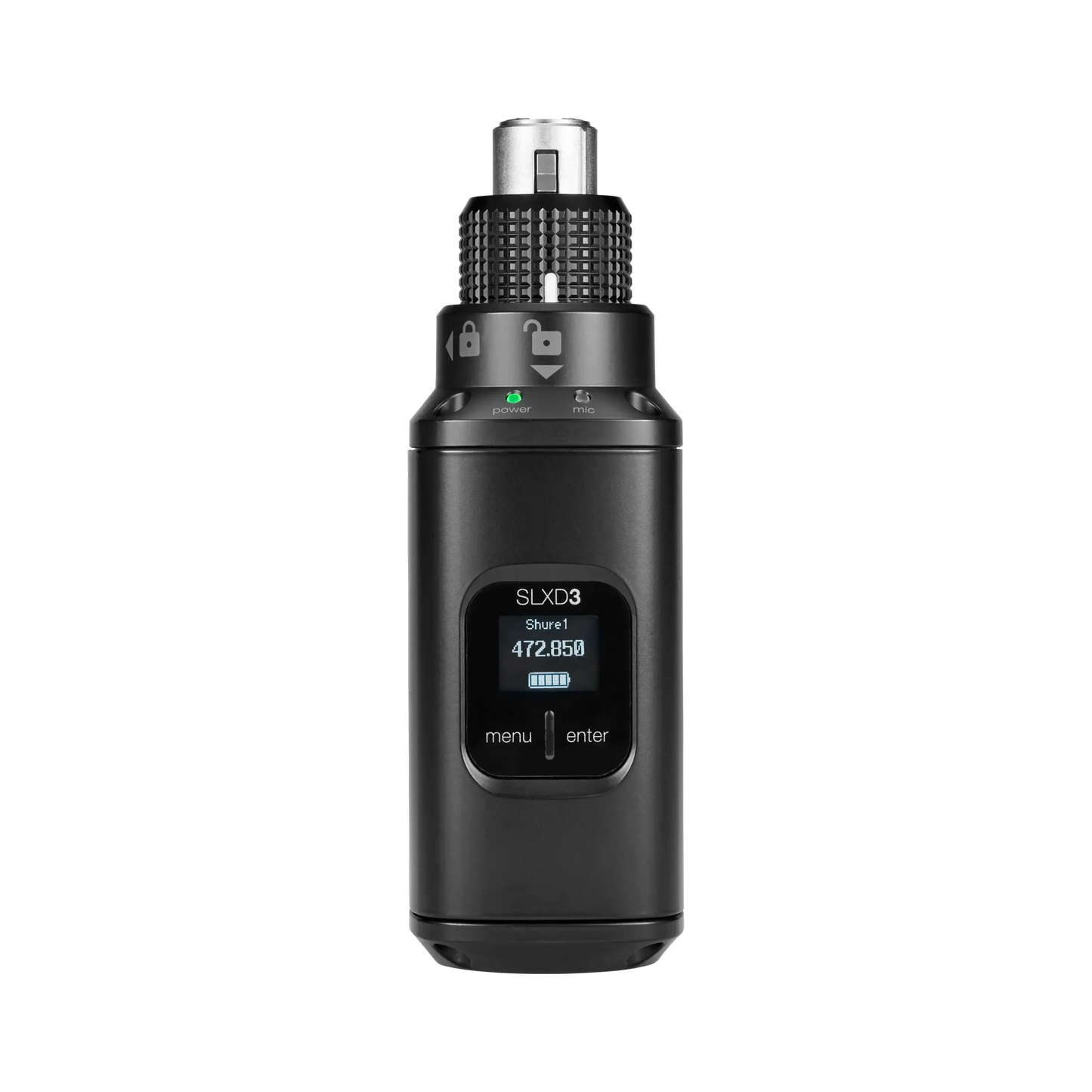 Shure SLXD3 – Plug-On Digital Trådløs Sender (XLR)