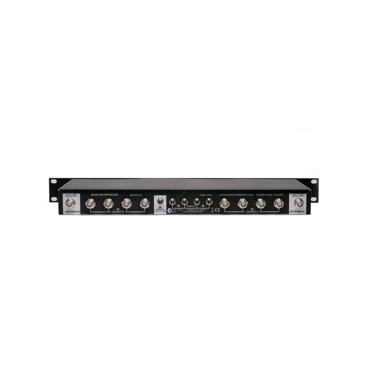 Shure UA844+SWB-E Antenna Distribution