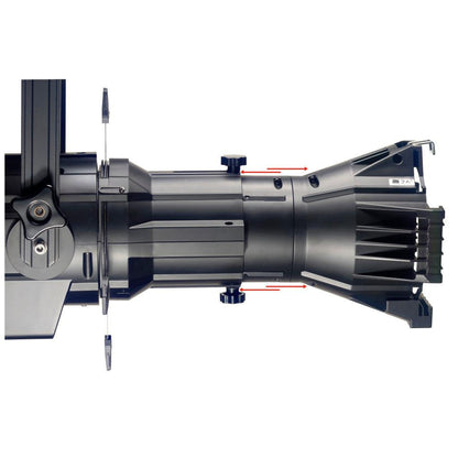 Stagg 180-Watt Profile Stage Light, Black Plastic Case (Fixed Lens Spot 180 Rgbw)