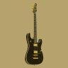 Stagg 30TH LEGACY BLK – 30th Anniversary Legacy elguitar, sort