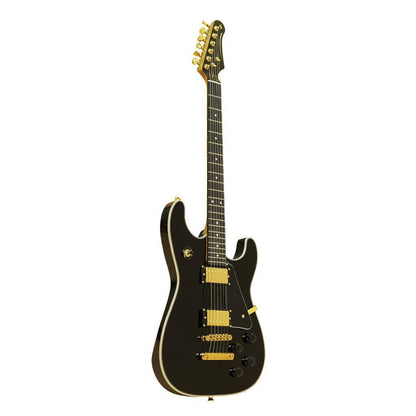 Stagg 30TH LEGACY BLK – 30th Anniversary Legacy elguitar, sort