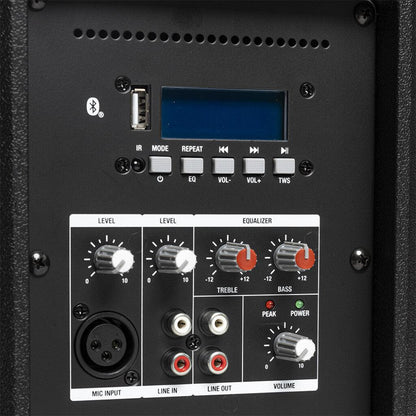Stagg AS10 EU – Aktiv 10" PA-højttaler med Bluetooth og USB