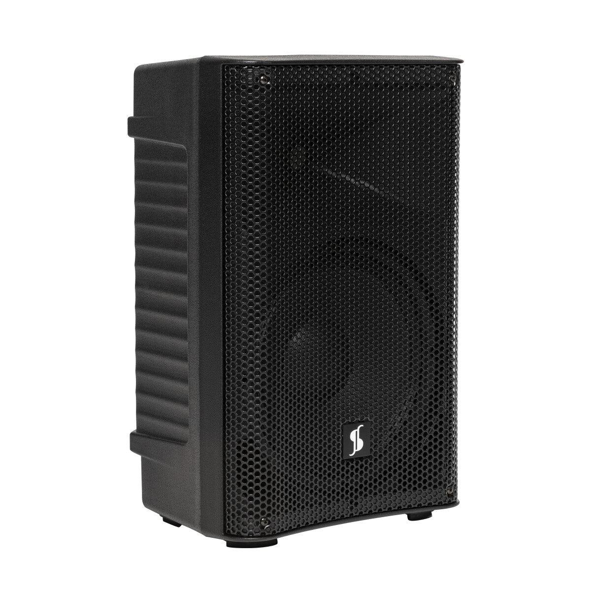 Stagg AS10B EU+UK – Batteridrevet aktiv 10" PA-højttaler med Bluetooth og trådløs mikrofon