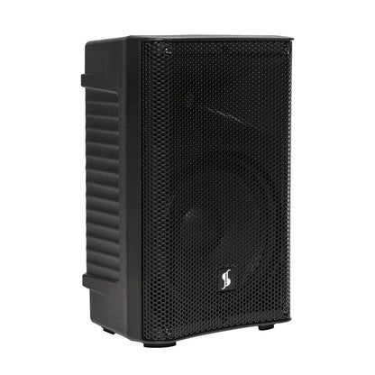 Stagg AS10B EU+UK – Batteridrevet aktiv 10" PA-højttaler med Bluetooth og trådløs mikrofon