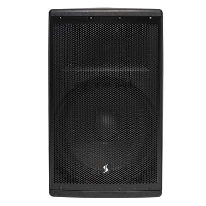 Stagg AS15B EU+UK – 15" aktiv batterihøjttaler med Bluetooth og 2 trådløse mikrofoner