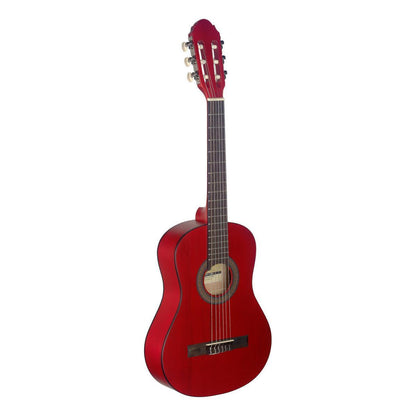 Stagg C410 M RED – Klassisk guitar 1/2 (rød, mat)