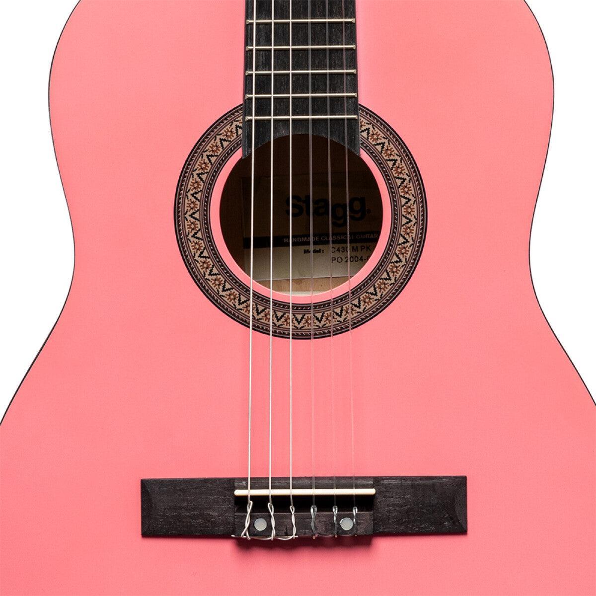 Stagg C430 M PK – Klassisk guitar 3/4 (pink, mat)
