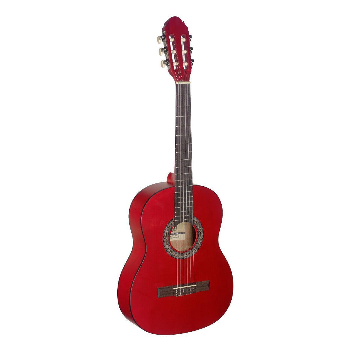 Stagg C430 M RED – Klassisk guitar 3/4 (rød, mat)