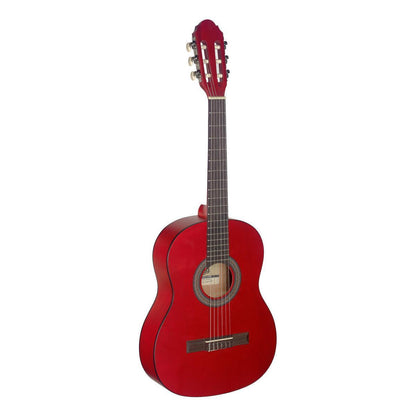 Stagg C430 M RED – Klassisk guitar 3/4 (rød, mat)
