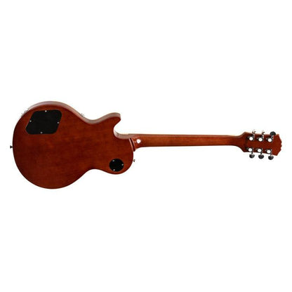 Stagg Deluxe-serien, massiv mahogni med AAA-flammet ahorntop, Tobacco Sunburst