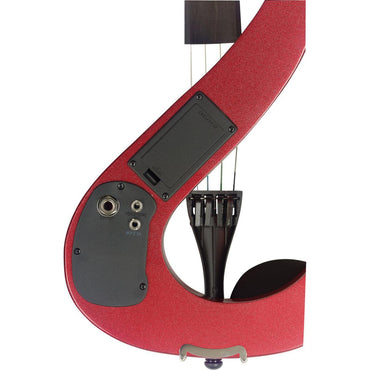 Stagg EVN 4/4 MRD – Elektrisk violin 4/4 sæt, Metallic Red