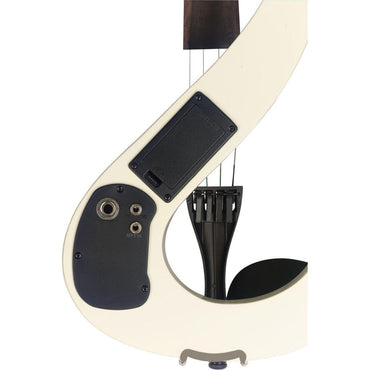 Stagg EVN 4/4 WH – Elektrisk 4/4 violin med tilbehør, hvid