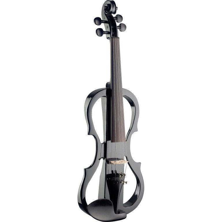Stagg EVN X-4/4 BK – Elektrisk violin 4/4 sæt, sort