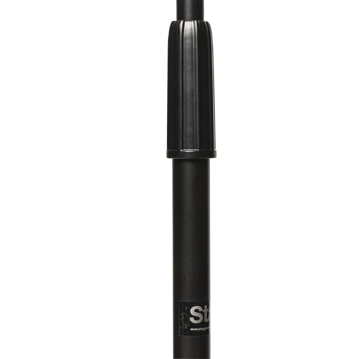 Stagg MIS-1024BK – Teleskopisk mikrofonstativ med boomarm