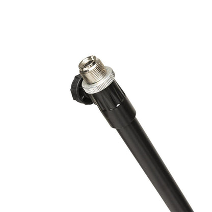 Stagg MIS-1024BK – Teleskopisk mikrofonstativ med boomarm