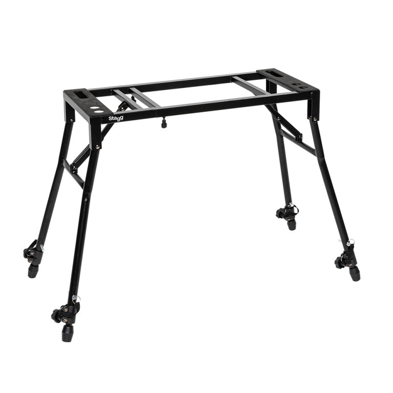 Stagg MXS-A1 PLUS adjustable mixer or keyboard stand with slanted legs