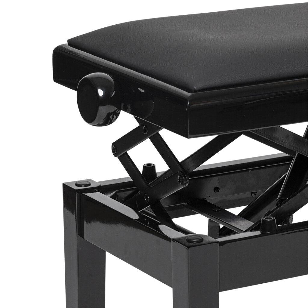 Stagg PBH 390 BKP SBK – Hydraulisk klaverbænk (sort, højglans)