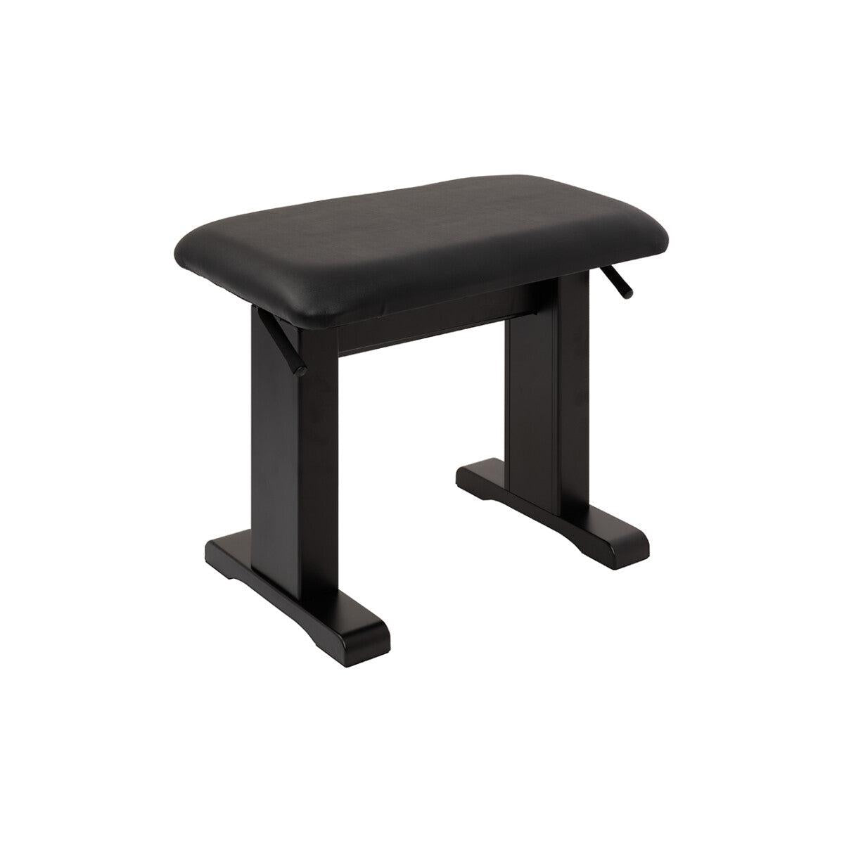Stagg PBH 780 BKM SBK – Hydraulisk klaverbænk i mat sort med sort vinyl