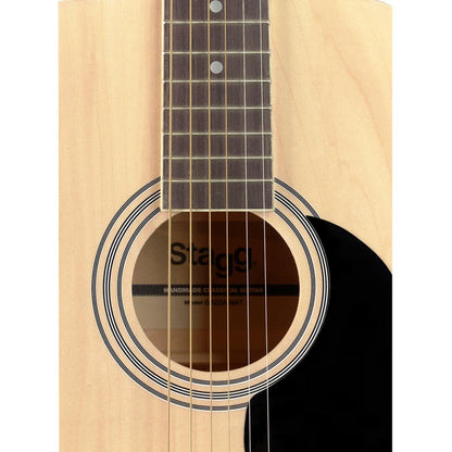 Stagg SA20A NAT – Akustisk western-guitar (auditorium, natur)