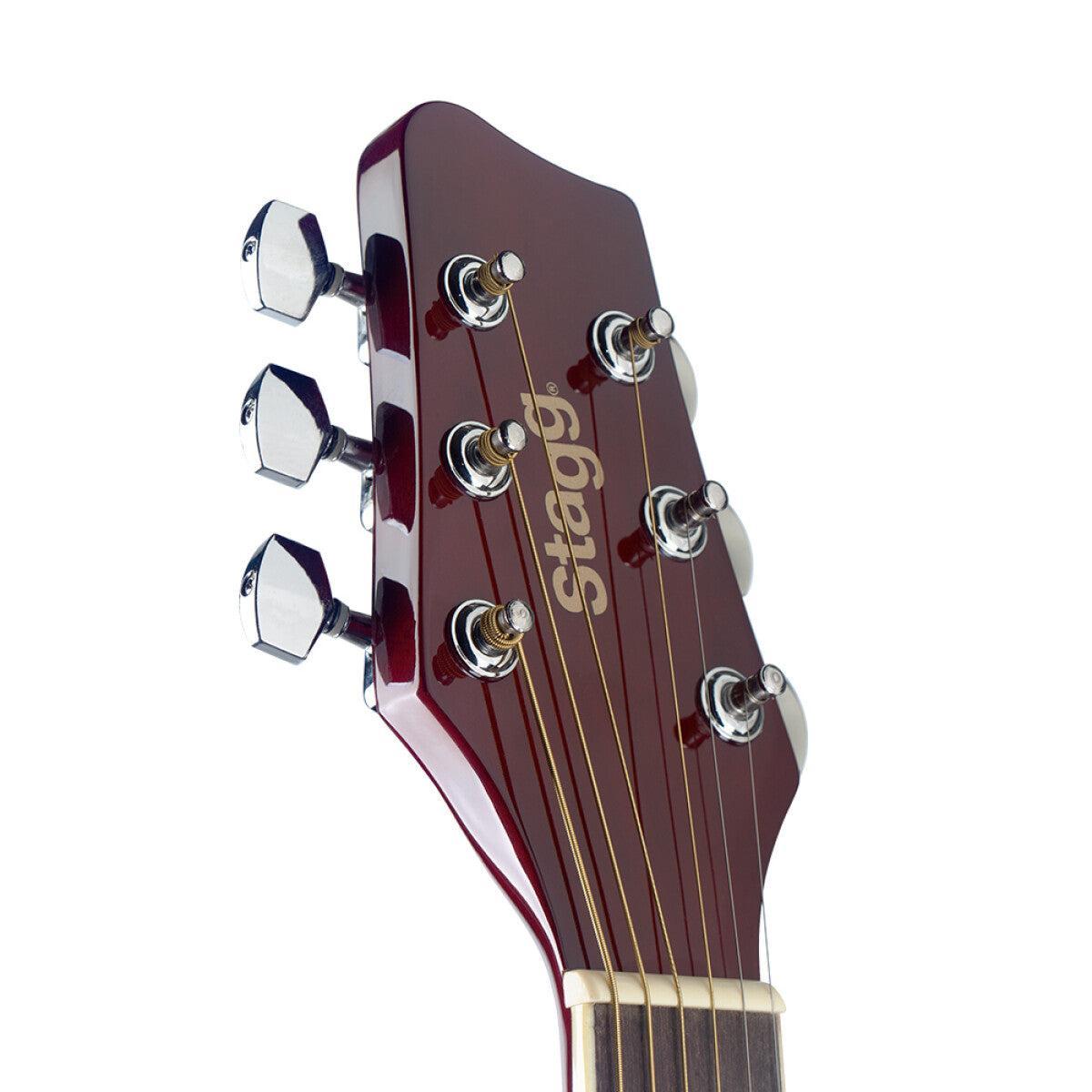 Stagg SA20A NAT – Akustisk western-guitar (auditorium, natur)