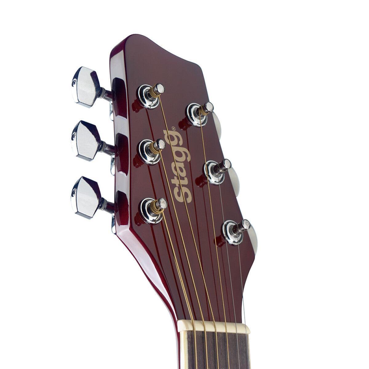 Stagg SA20A SNB – Akustisk western-guitar (auditorium, sunburst)