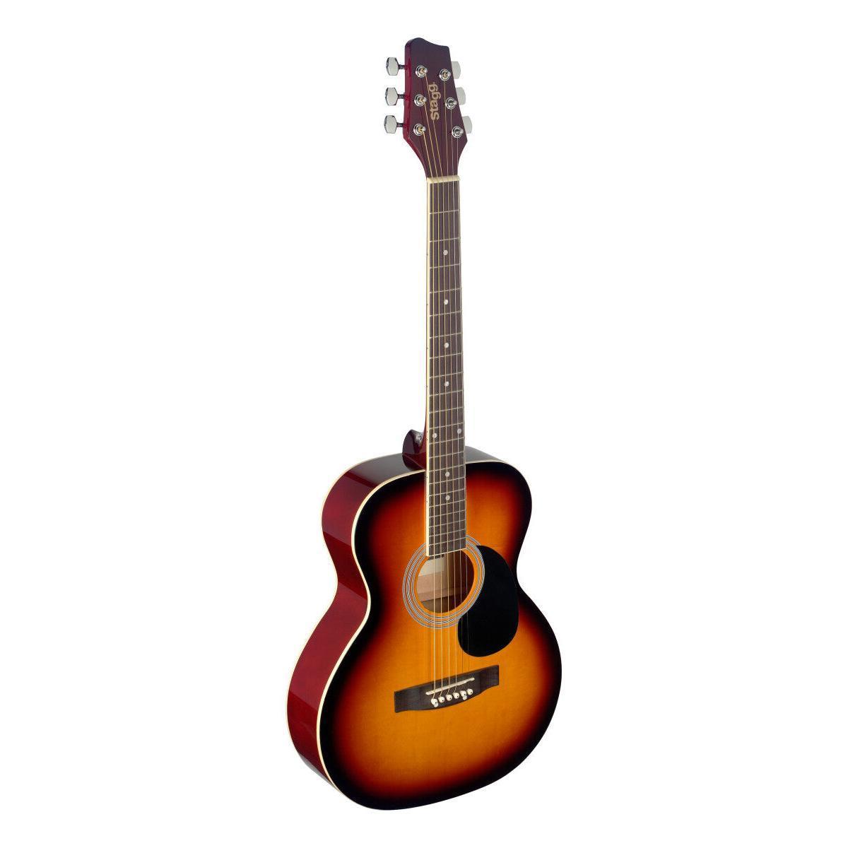 Stagg SA20A SNB – Akustisk western-guitar (auditorium, sunburst)