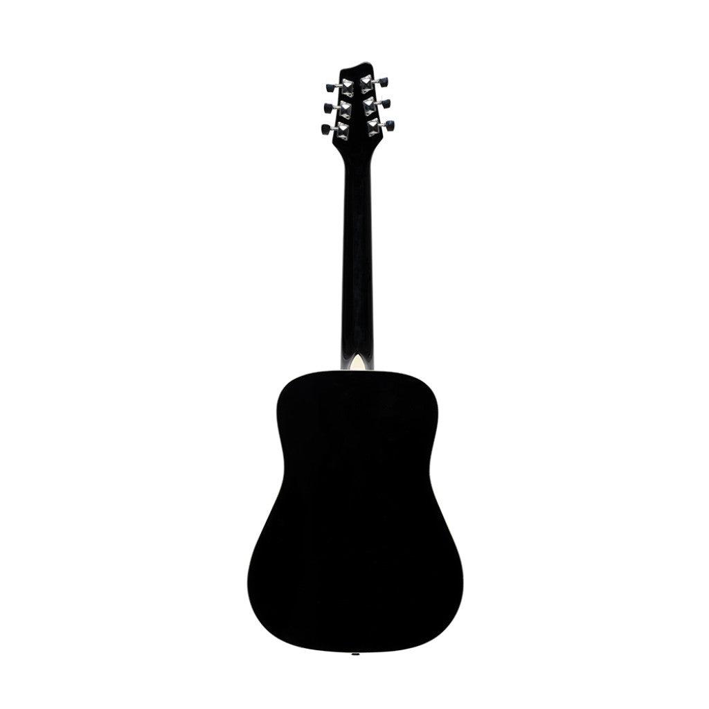 Stagg SA20D 3/4 BK – 3/4 western-guitar, sort