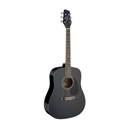Stagg SA20D BLK – Akustisk western-guitar (dreadnought, sort)