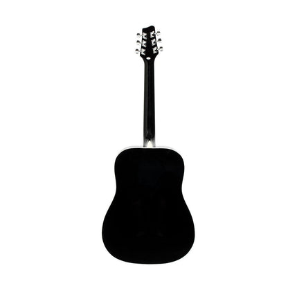Stagg SA20D BLK – Akustisk western-guitar (dreadnought, sort)