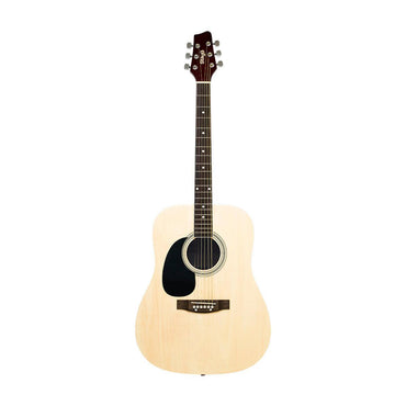 Stagg SA20D LH-N – Venstrehåndet western-guitar, dreadnought, natur