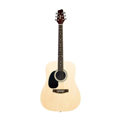 Stagg SA20D LH-N – Venstrehåndet western-guitar, dreadnought, natur
