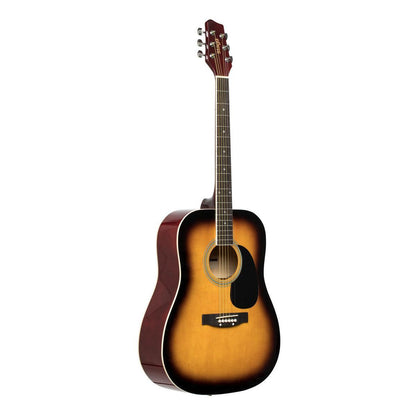 Stagg SA20D SNB – Akustisk western-guitar (dreadnought, sunburst)